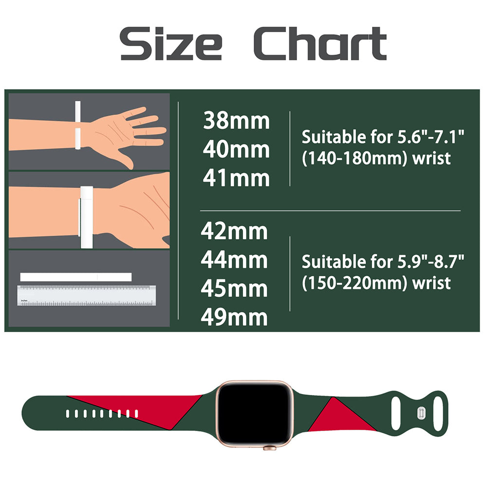 Two-tone silicone strap