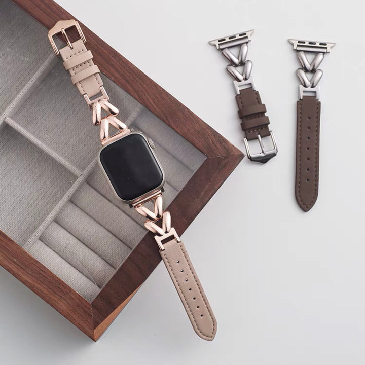 ST-STEEL+Leather WATCH BRACELET